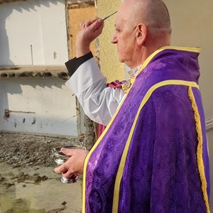 Mons. Koren blagoslovio kamen temeljac za dogradnju Samostana sv. Klare u Zagrebu